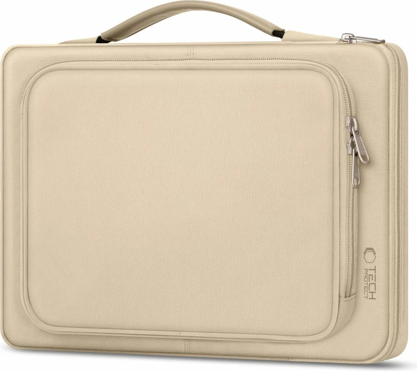 Çantë laptopi Tech-Protect Basic Bag, 13-14 inç, bezhë
