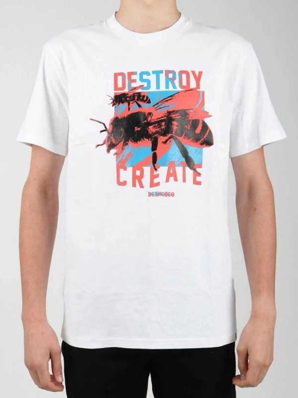 Maicë për meshkuj DC, e bardhë