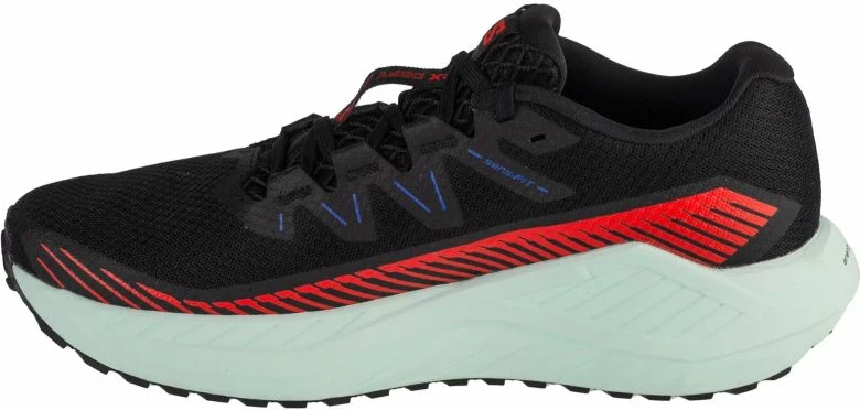 Atlete për meshkuj Salomon, të zeza dhe të kuqe