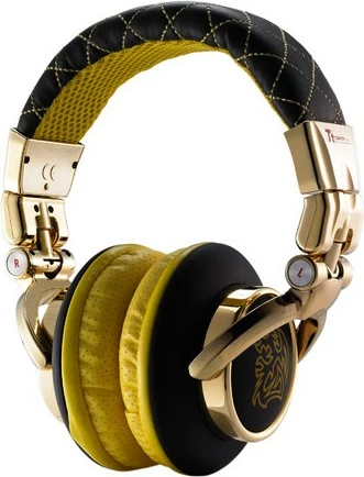 Kufje gaming Thermaltake TteSPORTS DRACCO Signature, 3.5mm, të zeza/të arta