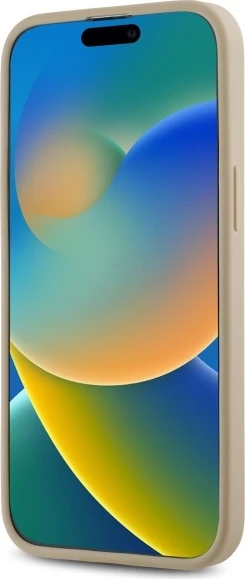 Mbështjellës DKNY për iPhone 14 Pro Max, Bezhe