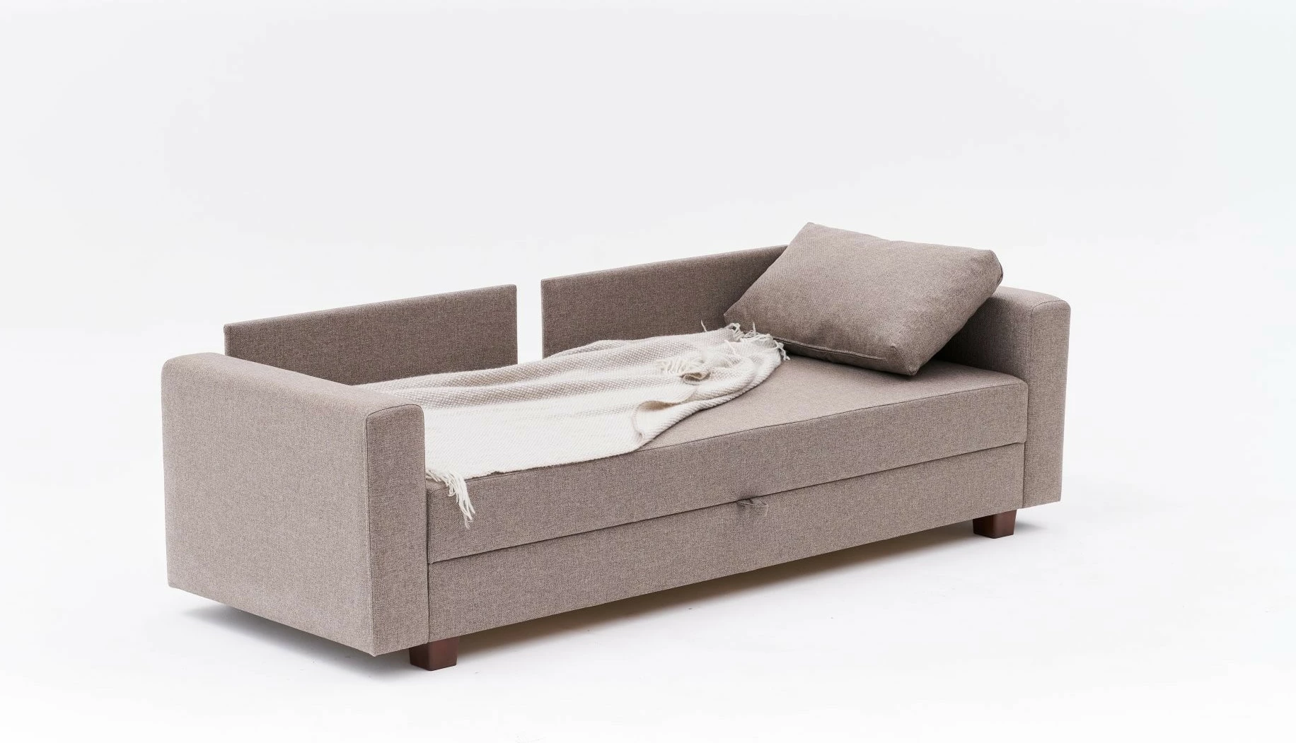 Divan-krevat treshe, ngjyrë kafe, Atelier del Sofa, Aly Arzilla