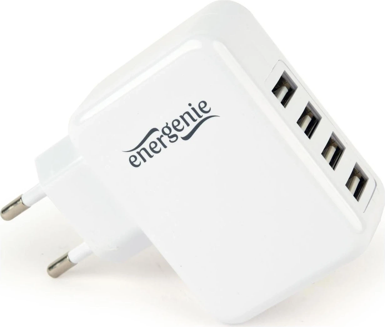 Karikues Gembird me 4 porta USB 3.1, bardhë