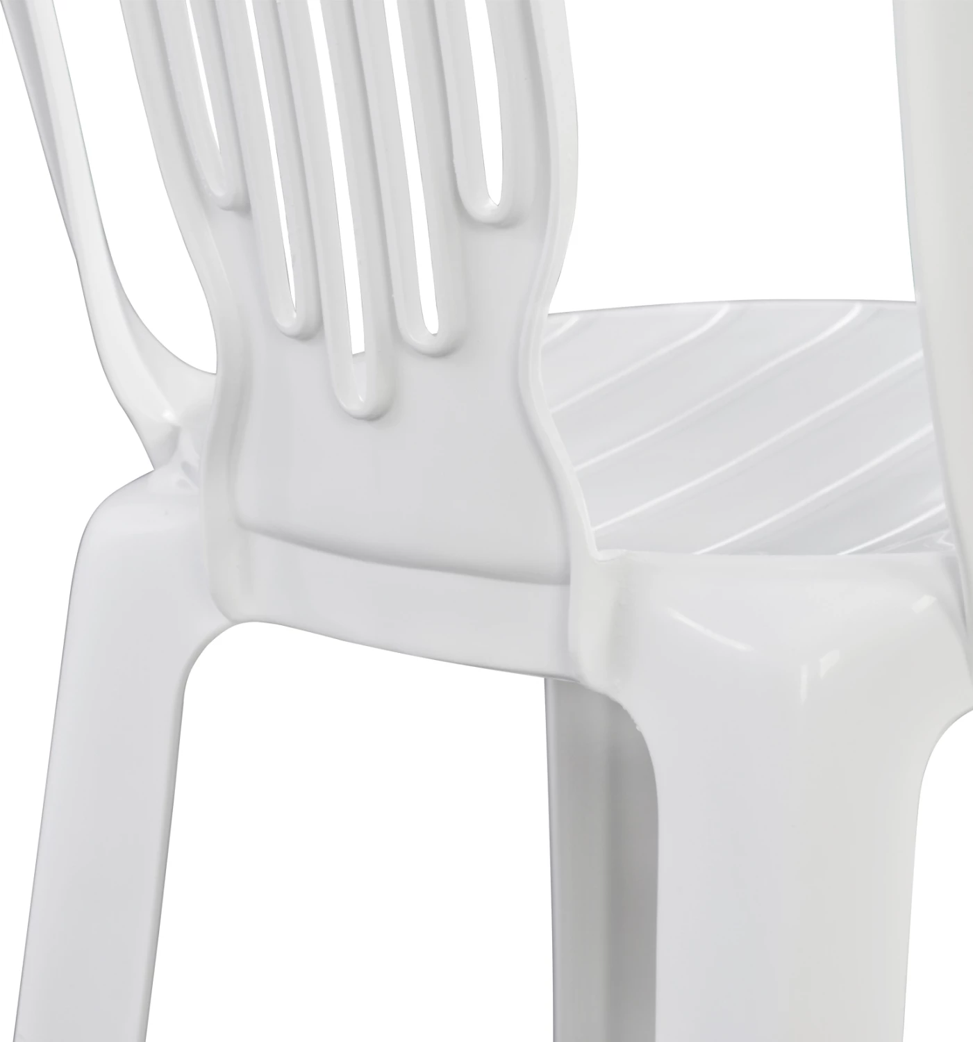 Karrige plastike Vienna e bardhë 303002010 44x50x87 cm