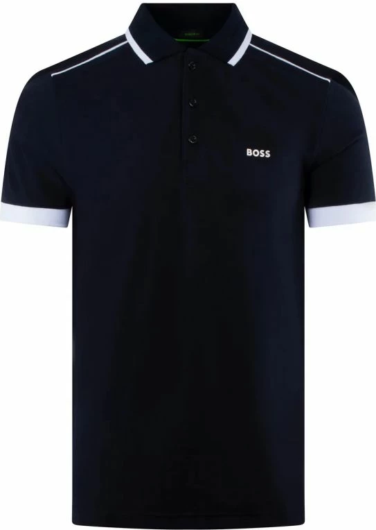 Maicë polo Boss meshkuj, blu