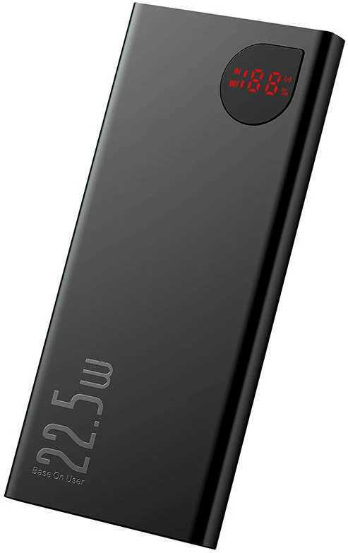 Powerbank Baseus Adaman Metal 10000mAh, 22.5W, e zezë