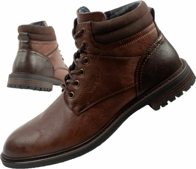 Çizme chelsea për meshkuj Wrangler, kafe