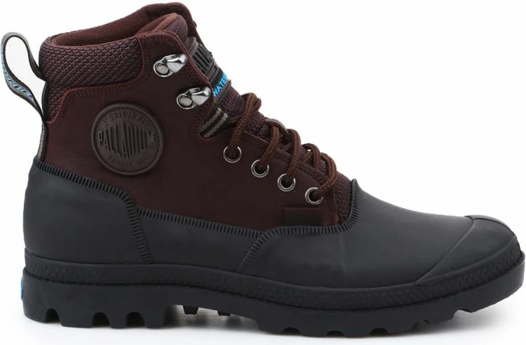 Çizme Palladium Sport Cuff WP 2.0 për meshkuj dhe femra, ngjyrë kafe