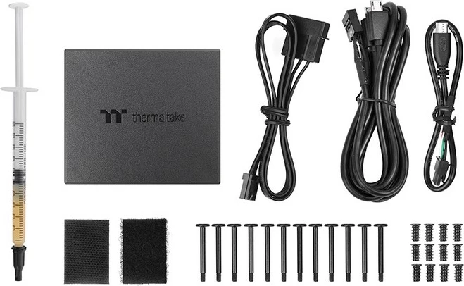 Ventilator kasë Thermaltake SWAFAN 12 RGB, 3 copë, 12 cm, RGB, i zi