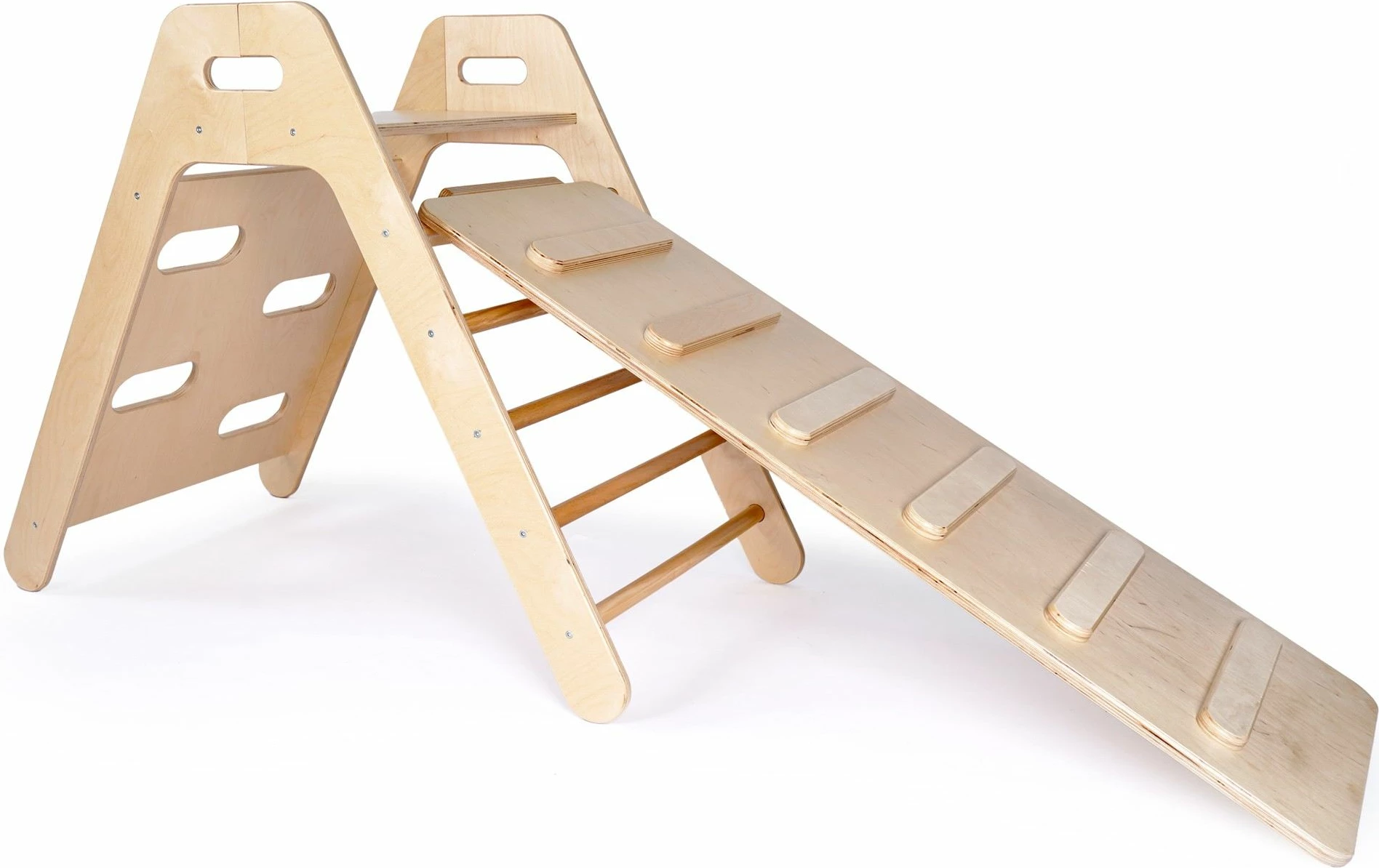 Set ngjitësesh Pikler, ngjyrë lisi, Skye Decor, BLTYZ-AKTV058, 12 pjesë