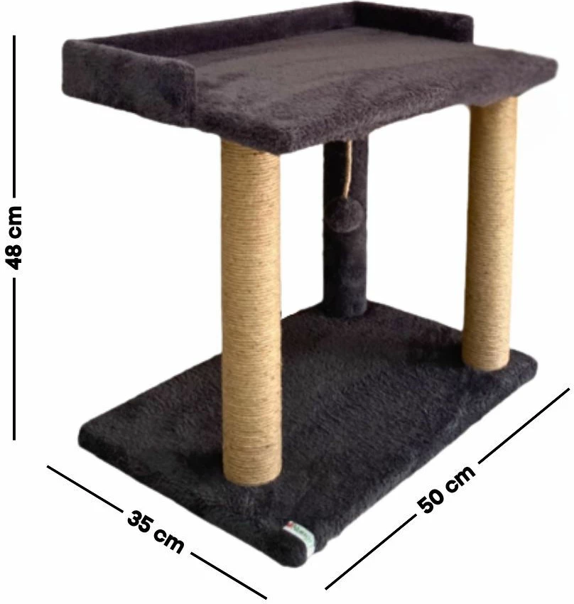 Shtrat për mace Liza, anthracite, Paws & Whiskers