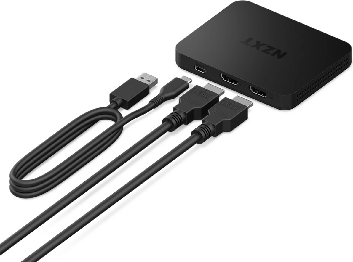 Kard kapjeje NZXT Signal HD60 ST-EESC1-WW, HDMI, USB, e zezë