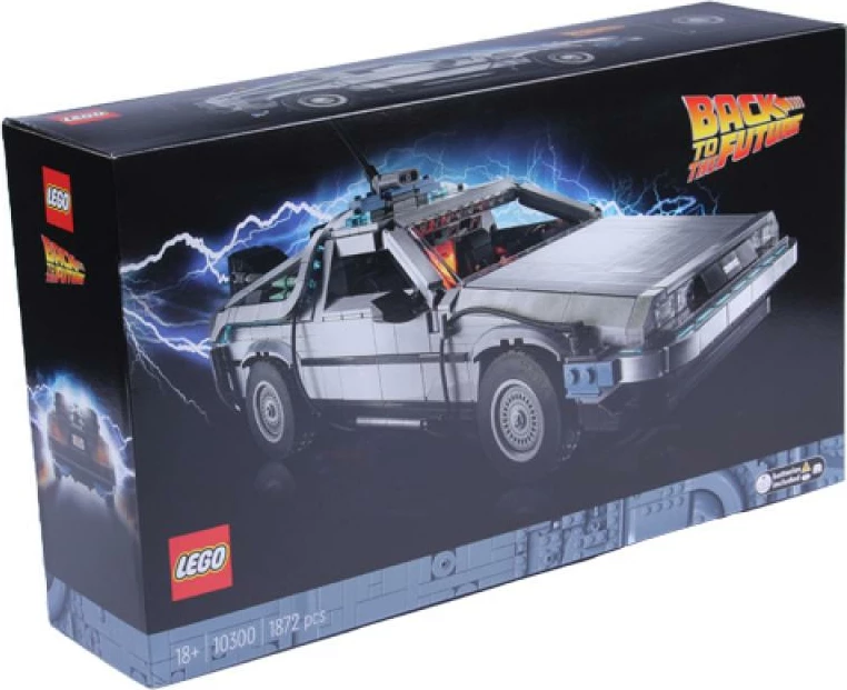 set LEGO Creator Expert DeLorean DMC-12 Time Machine 10300, 1872 pjesë, 18+