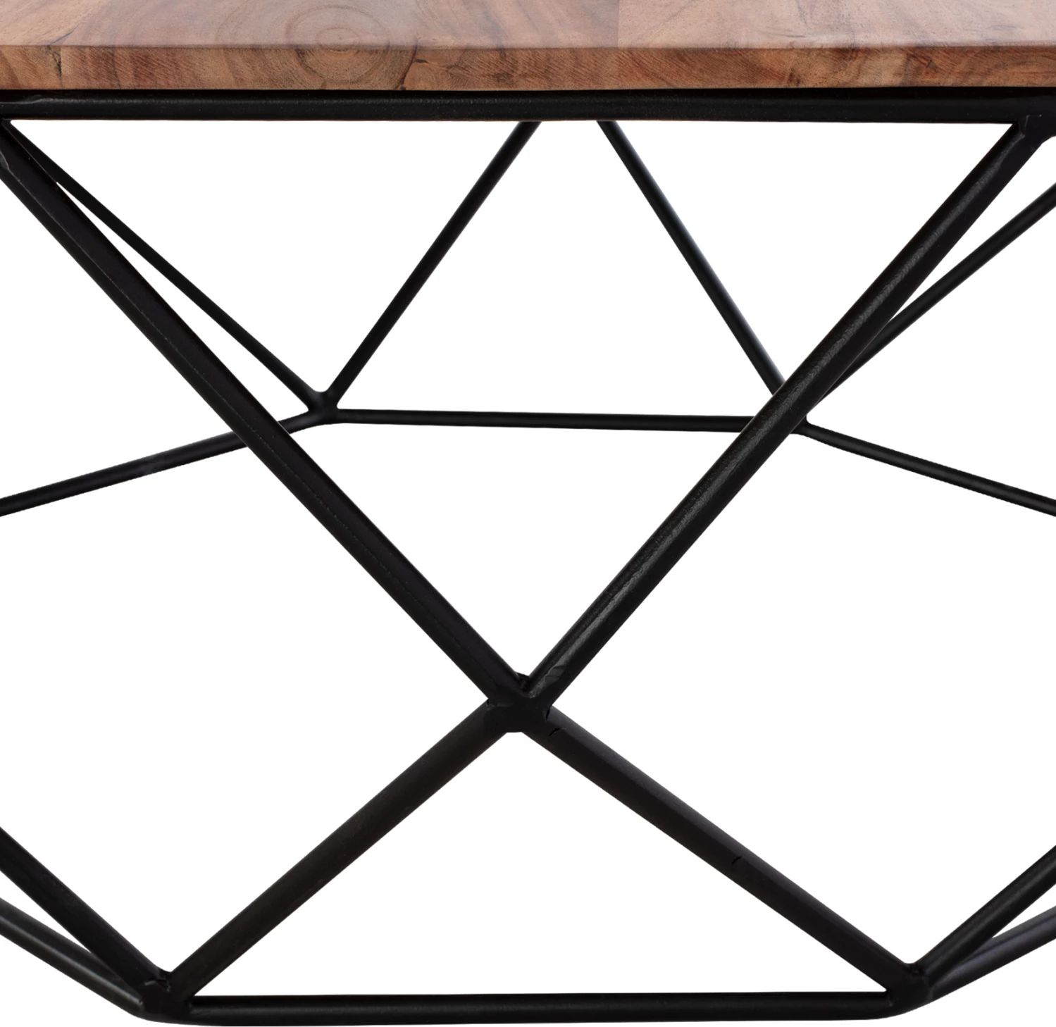 Tavolinë kafeje, dru akacie, Φ82x40H