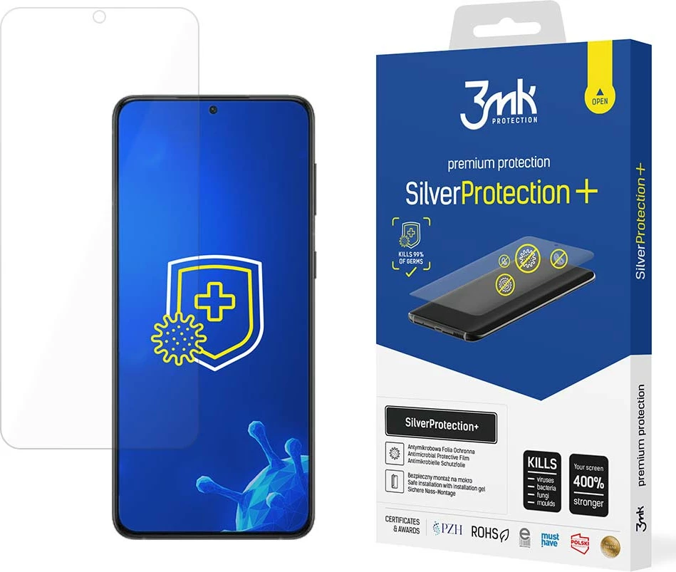 Folje mbrojtëse 3mk SilverProtection+ për Samsung Galaxy S22+, transparente