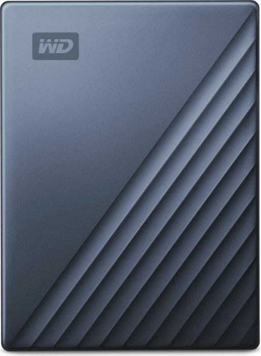 Hard disk ekstern WD My Passport Ultra WDBFTM0050BBL-WESN 5TB 2.5\" USB 3.2 Gen 1 USB-C, blu