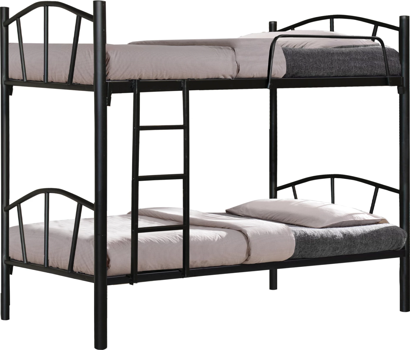 Krevat marinari metalik, ngjyrë e zezë, FH328.01, 90x190 cm