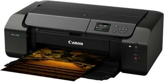 Printer foto Canon PIXMA PRO-200S 6875C009 A3+, 8 ngjyra bojë, LCD 3\", USB, Ethernet, e zezë