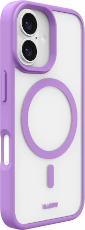 Mbështjellës LAUT Huex Protect MagSafe për iPhone 16, vjollcë