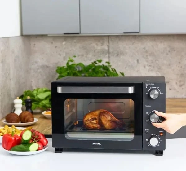 Furrë elektrike mini MPM MPE-14/T, 1300 W, e zezë