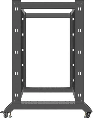 Kasë rack e hapur Lanberg OR01-6022-B, 22U, 600x1000 mm, e zezë
