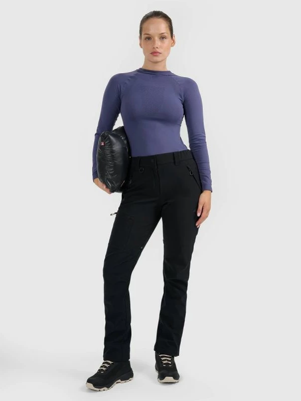 Jakne trekking për femra 4f, gri