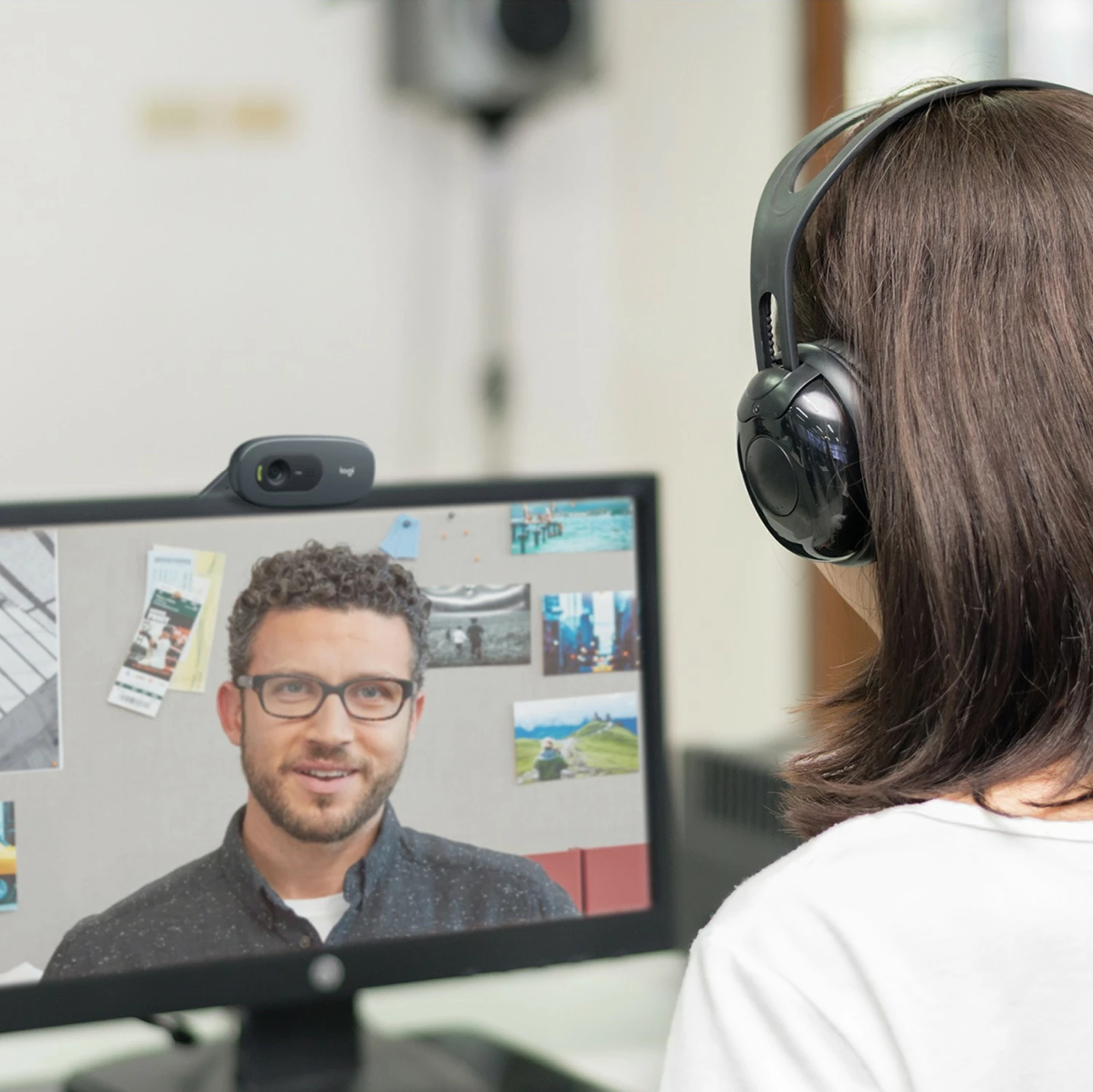 Kamera Logitech C505 HD, 720p, USB, E zezë