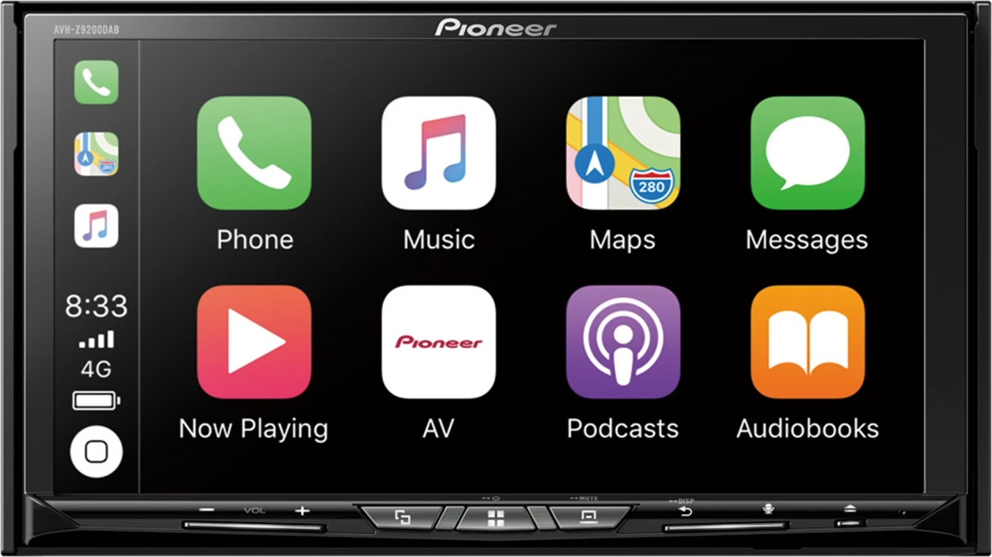 Multimedia Pioneer AVH-Z9200DAB, ekran me prekje, Android Auto, Apple CarPlay, i zi