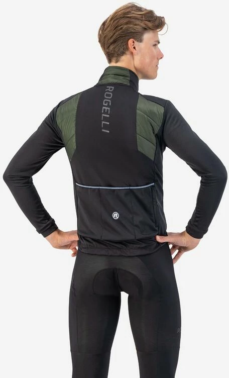 Jakne Yakimasport për meshkuj, e gjelbër e zezë