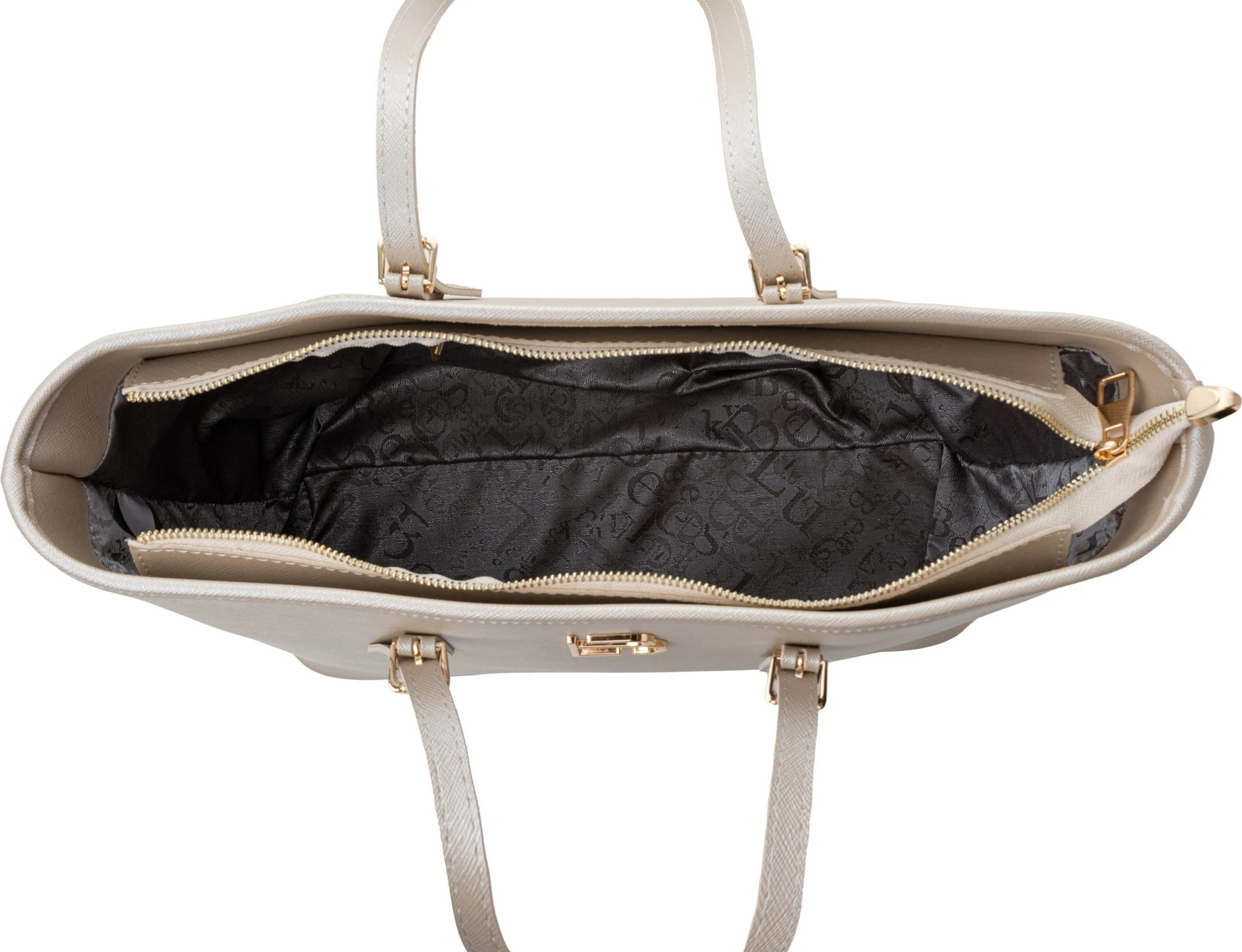 Çantë tote Lucky Bees, ngjyrë bezhë, 1247 - Regeta Gold