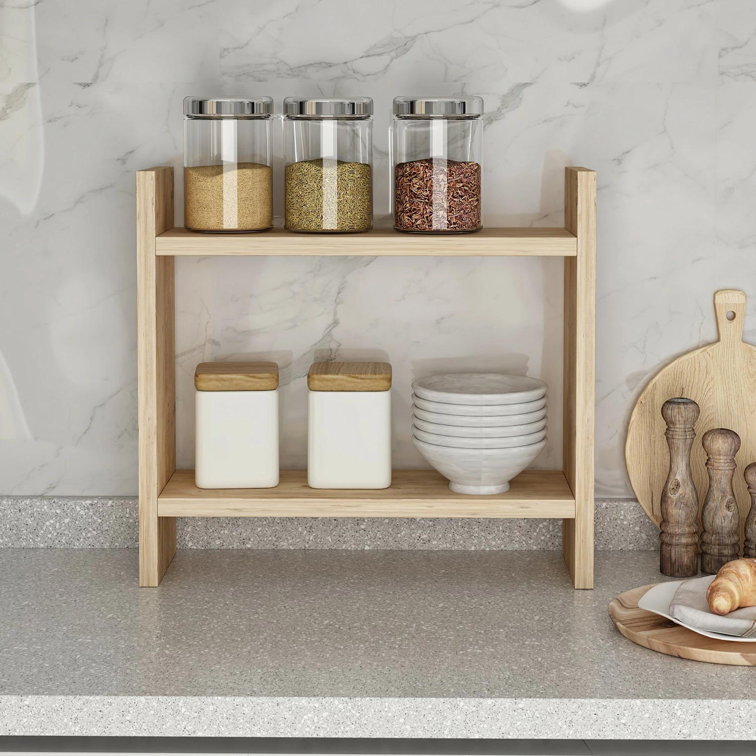 Raft kuzhine Hanah Home, ngjyrë Atlantic Pine, Denver