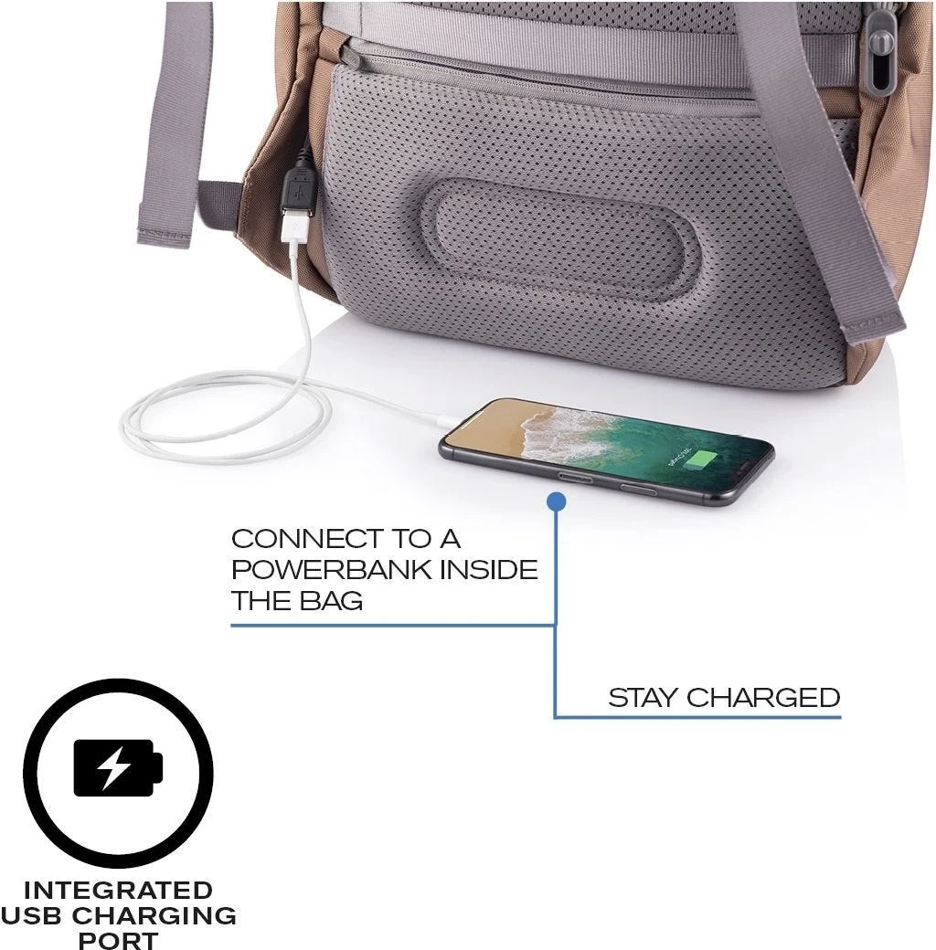 Çantë shpine për laptop Design XD, 15.6", e kaftë