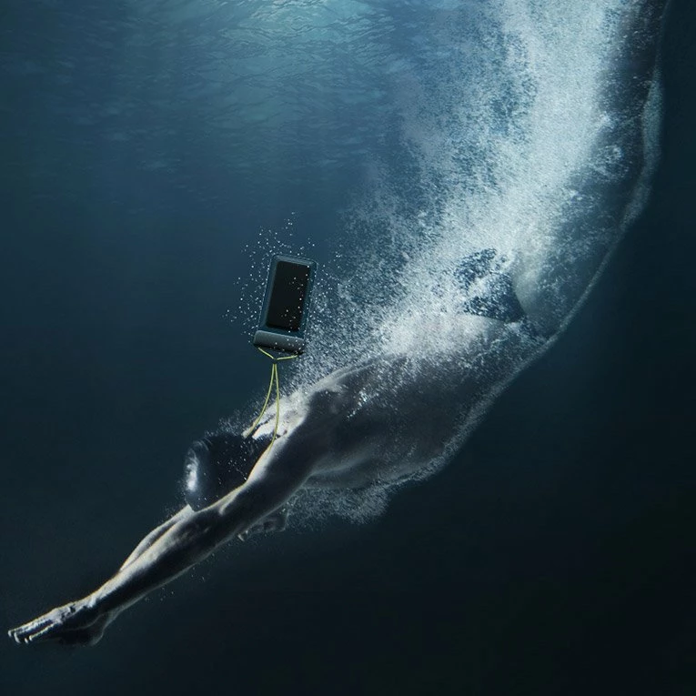 Mbështjellës universal Baseus Let's go Slip Cover Waterproof Bag për celular deri 7.2 inç, IPX8, Bardhë