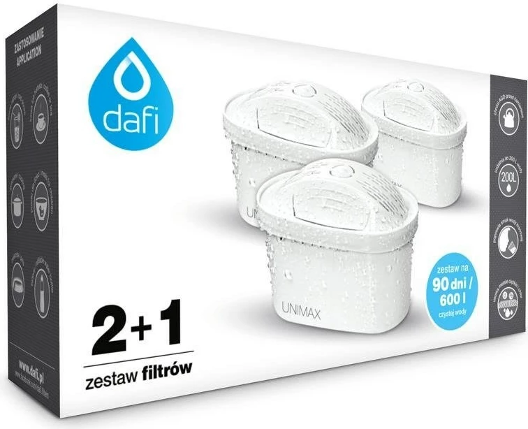 Filtër uji Dafi Unimax 2+1 