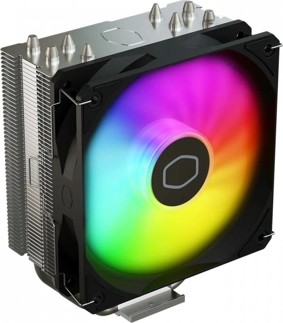 Ftohës CPU Cooler Master Hyper 212 Spectrum V3, 120mm ARGB, 4 heatpipe, 4-pin PWM, i zi