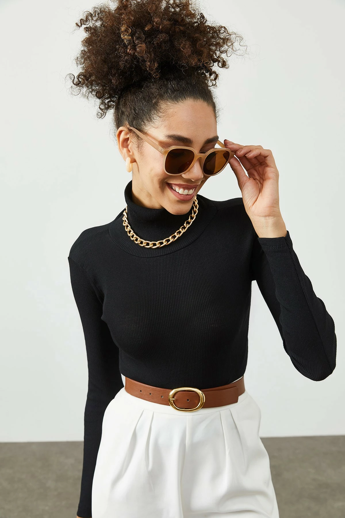 Bluzë për gra Jumeon, X2332, e zezë