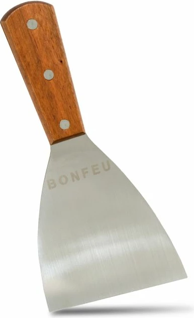 Spatulë për grill Bonfeu, gri