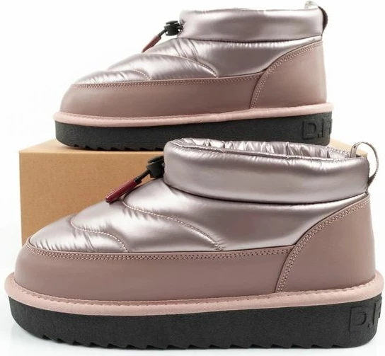 Çizme dimri për femra D.Franklin, rozë gold