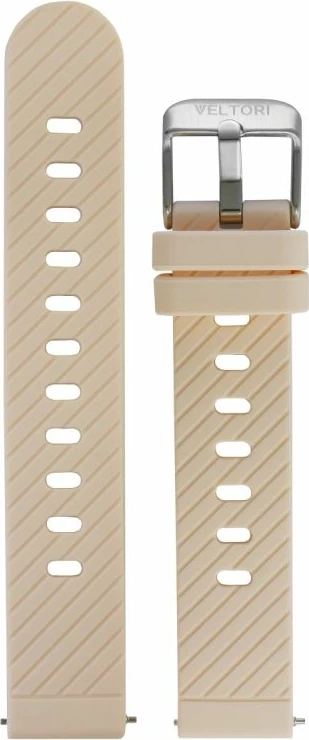 Rrip silikoni për orë të mençur VELTORI për femra, rozë