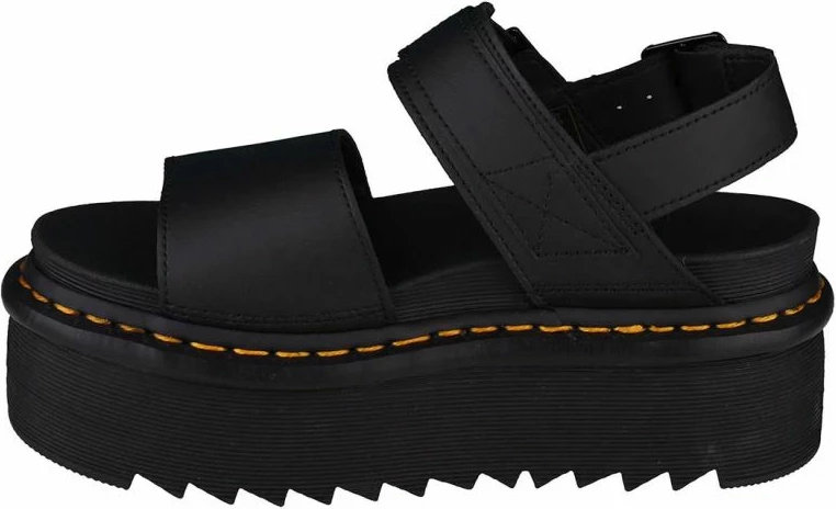 Sandale Dr Martens për femra, të zeza