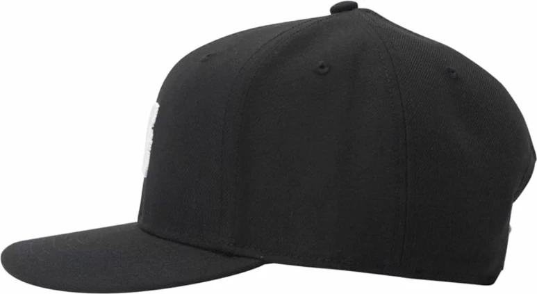 Kapelë snapback DC për meshkuj, e zezë