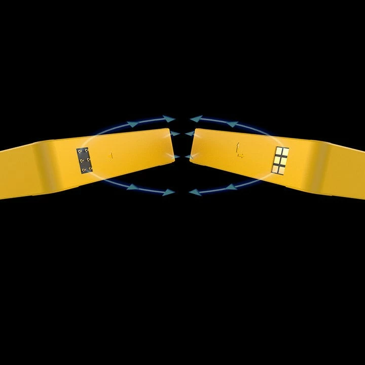 Ventilator kase Thermaltake CT120 EX Reverse ARGB Sync 120mm, 3 copë, e verdhë