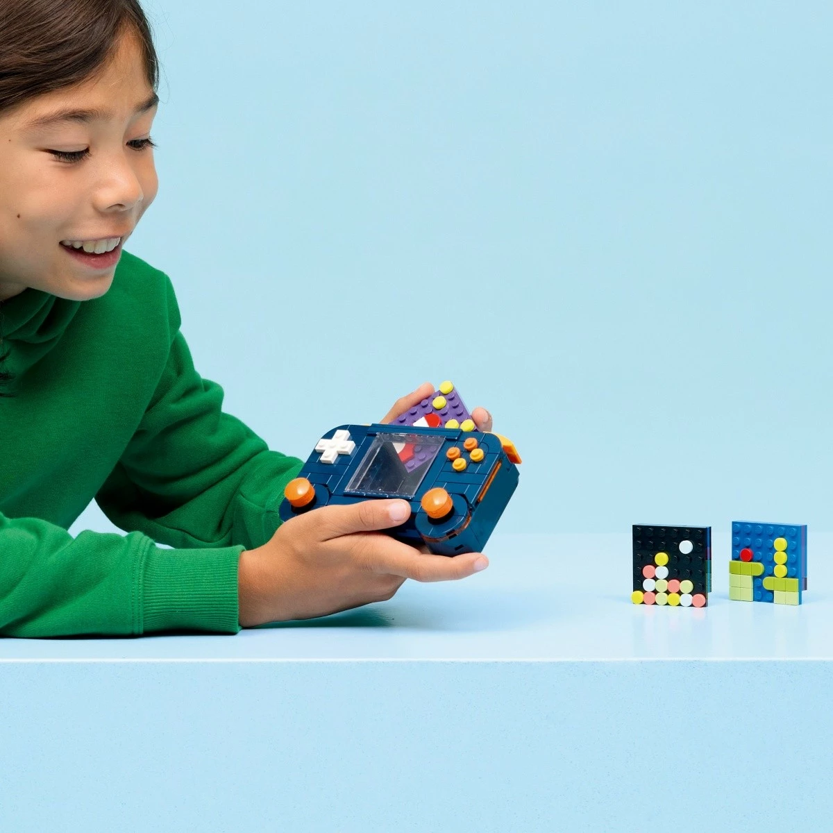 Set kocka ndërtuese LEGO Creator 31380 konzolë lojërash retro 3‑në‑1, 268 pjesë, 8+