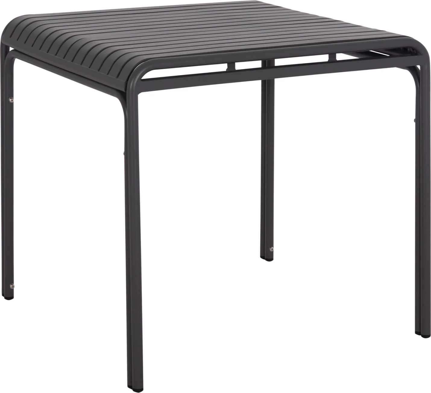 Tavolinë katrore alumini për jashtë, ngjyrë gri, RACHEL FH6338.01, 80x80x76cm