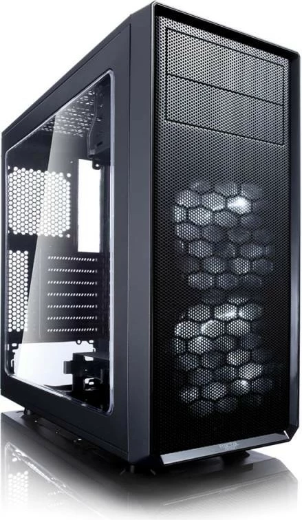 Kasë Fractal Design Focus G Black Window, Midi Tower, ATX/uATX/ITX, e zezë