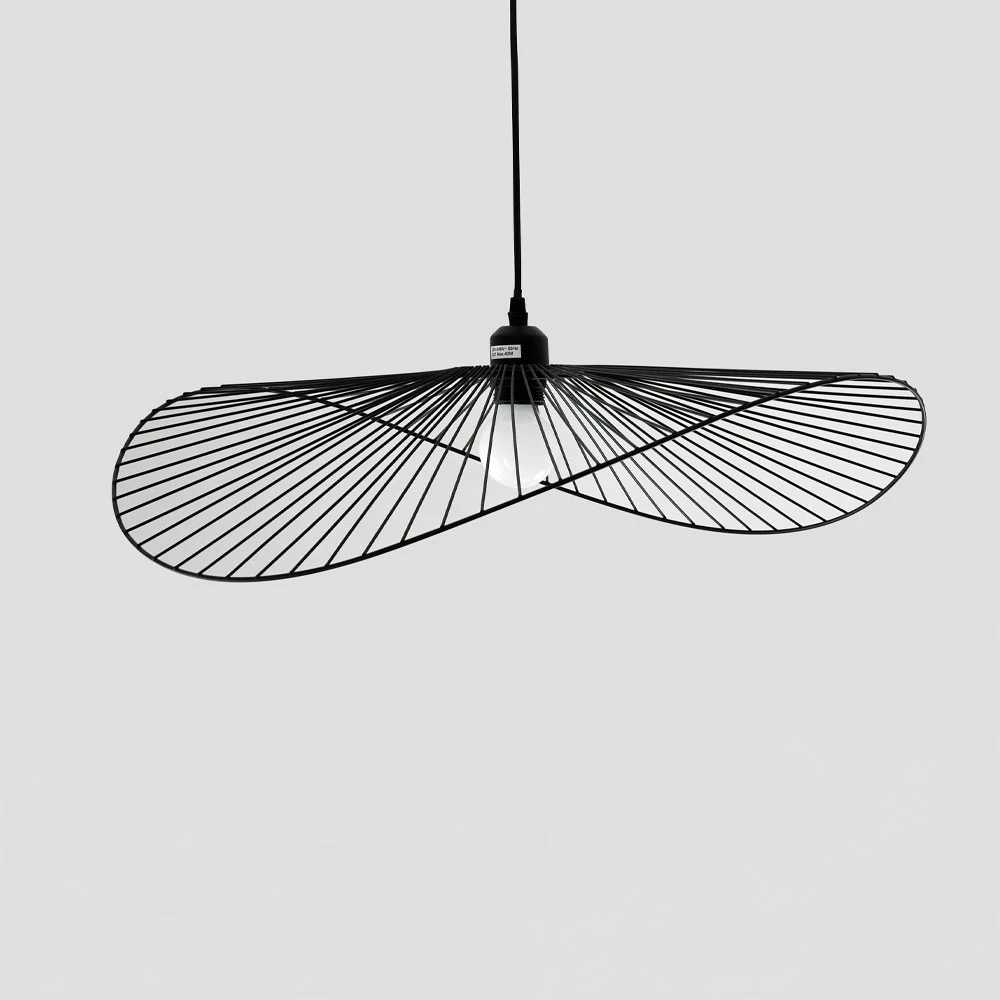 Llambë tavani ANDALUCIA, metal i zi, 61x58x14cm