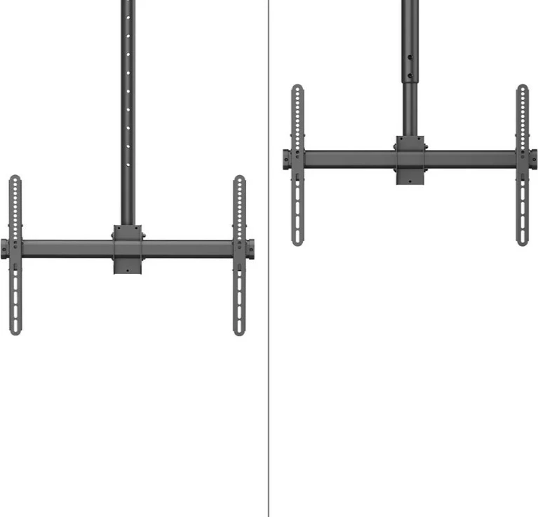 Mbajtës tavani për TV/monitor Neomounts CL35-440BL16L, 37-70 inç, 50 kg, i zi