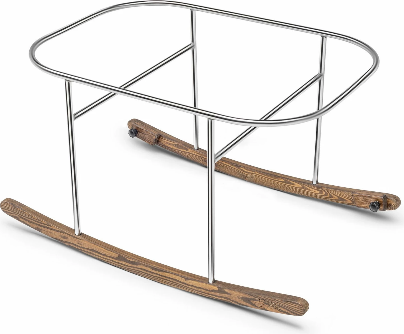 Djep Skye Decor, metal, ngjyrë gri, krom