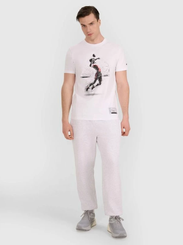 Maicë për meshkuj 4f me print volejbolli