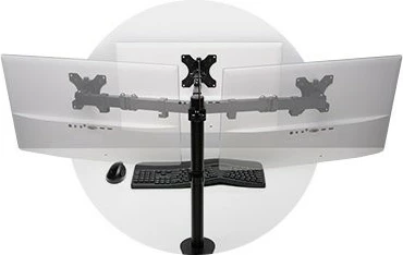 Mbajtëse/krah monitori Kensington SmartFit Ergo Single Extended K55408WW, VESA 75x100, deri 34\"/8 kg, montim në tavolinë, e zezë